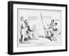 Vacation Amusements No 4, 1840-John Doyle-Framed Giclee Print