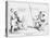 Vacation Amusements No 4, 1840-John Doyle-Stretched Canvas