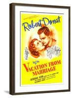 Vacation from Marriage-null-Framed Art Print