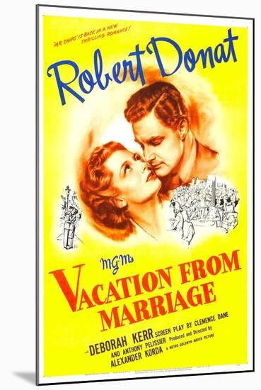 Vacation from Marriage-null-Mounted Art Print