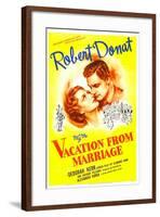 Vacation from Marriage-null-Framed Art Print