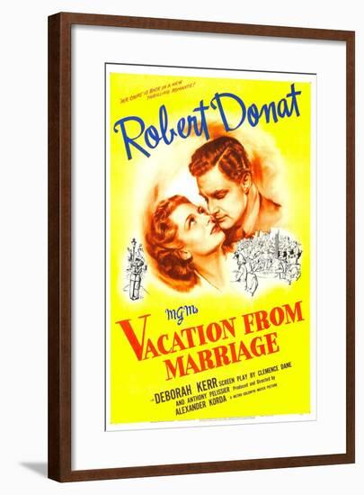 Vacation from Marriage-null-Framed Art Print