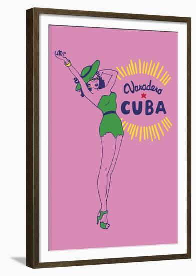 Vacation Girls - Cuba-Emilie Ramon-Framed Giclee Print