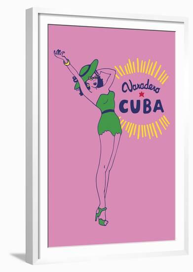 Vacation Girls - Cuba-Emilie Ramon-Framed Giclee Print