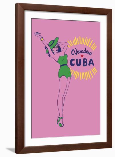 Vacation Girls - Cuba-Emilie Ramon-Framed Giclee Print