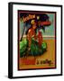 Vacation in Hawaii-null-Framed Giclee Print