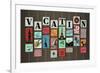 Vacation on Strings-Art Licensing Studio-Framed Giclee Print