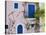 Vacation Villa Detail, Assos, Kefalonia, Ionian Islands, Greece-Walter Bibikow-Stretched Canvas