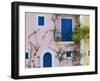 Vacation Villa Detail, Assos, Kefalonia, Ionian Islands, Greece-Walter Bibikow-Framed Photographic Print