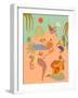 Vacation-Arty Guava-Framed Giclee Print
