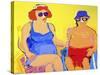 Vacationers-Diana Ong-Stretched Canvas