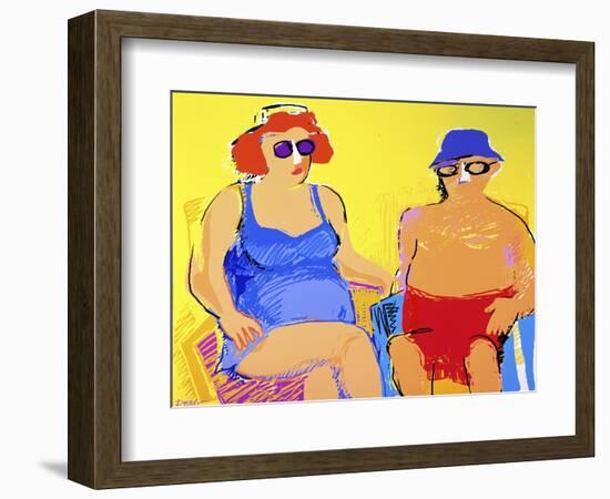 Vacationers-Diana Ong-Framed Premium Giclee Print