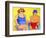 Vacationers-Diana Ong-Framed Premium Giclee Print