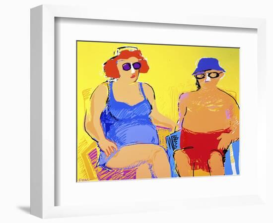 Vacationers-Diana Ong-Framed Premium Giclee Print