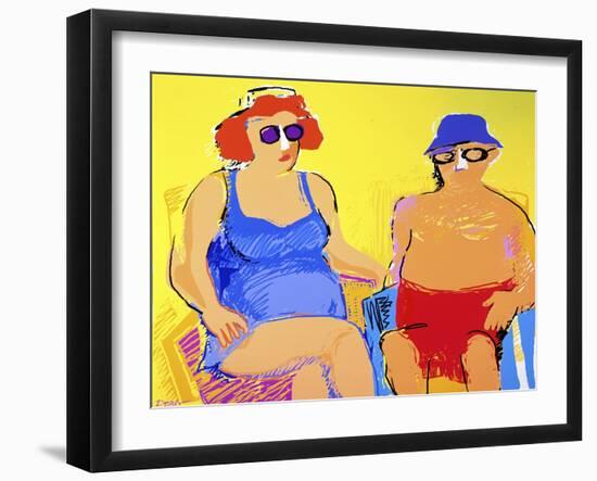 Vacationers-Diana Ong-Framed Giclee Print