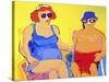 Vacationers-Diana Ong-Stretched Canvas