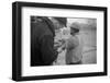 Vaccination in the camp for person flood refugees at Marianna, Arkansas-Walker Evans-Framed Photographic Print