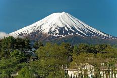 Mount Fuji from Kawaguchiko Lake in Japan-Vacclav-Stretched Canvas