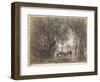 Vaches Sous Bois, 1862-Charles Francois Daubigny-Framed Giclee Print