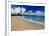 Vacia Talega Beach, Puerto Rico-George Oze-Framed Photographic Print