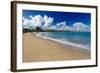 Vacia Talega Beach, Puerto Rico-George Oze-Framed Photographic Print