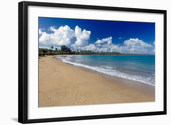 Vacia Talega Beach, Puerto Rico-George Oze-Framed Photographic Print