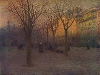 View of the North East Side of the Staromestsky Rynk in 1896, from 'Stara Praha'-Vaclav Jansa-Giclee Print