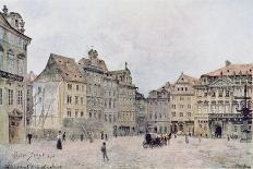 Ulice K Mostu, Mala Strana, Prague, Illustration from Stara Praha-Vaclav Jansa-Framed Giclee Print