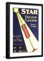 Vacuum Cleaners Hoovers Vacuum Cleaners Star Appliances, UK, 1920-null-Framed Giclee Print