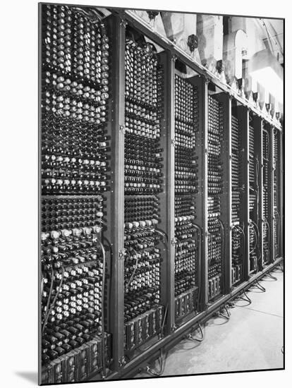 Vacuum Tubes of Eniac-null-Mounted Photographic Print