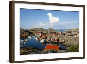 Vaderoarna (The Weather Islands) Archipelago, Bohuslan Region, West Coast, Sweden-Yadid Levy-Framed Photographic Print