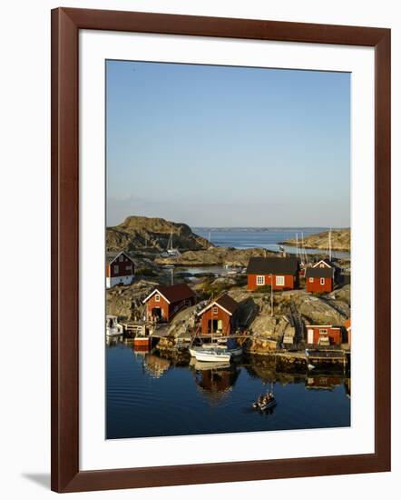 Vaderoarna (The Weather Islands) Archipelago, Bohuslan Region, West Coast, Sweden-Yadid Levy-Framed Photographic Print