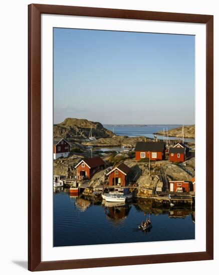 Vaderoarna (The Weather Islands) Archipelago, Bohuslan Region, West Coast, Sweden-Yadid Levy-Framed Photographic Print