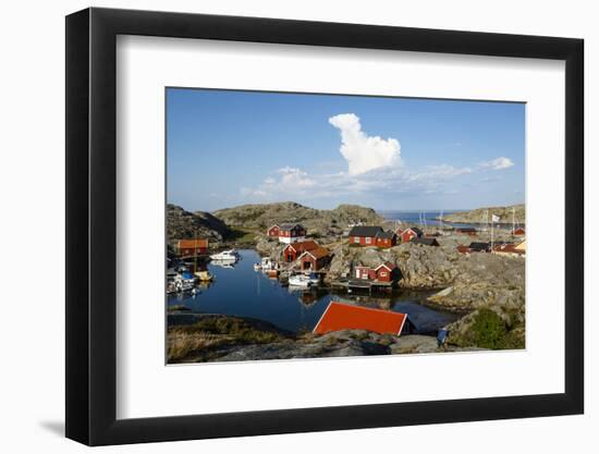 Vaderoarna (The Weather Islands) Archipelago, Bohuslan Region, West Coast, Sweden-Yadid Levy-Framed Photographic Print