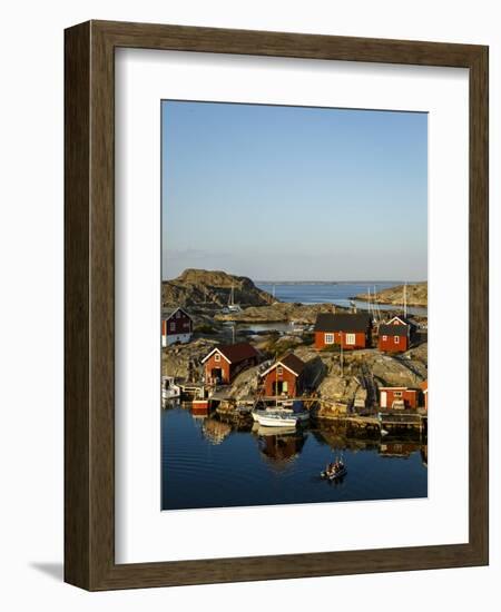 Vaderoarna (The Weather Islands) Archipelago, Bohuslan Region, West Coast, Sweden-Yadid Levy-Framed Photographic Print