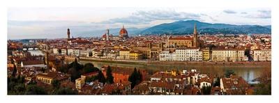 Panoramic view of Florence-Vadim Ratsenskiy-Art Print