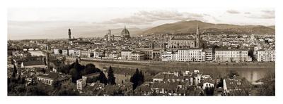 Panoramic View Of Florence-Vadim Ratsenskiy-Art Print