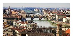 Panoramic View Of Florence-Vadim Ratsenskiy-Art Print