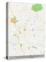 Vadodara, India Map-null-Stretched Canvas