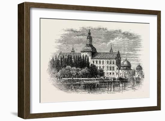 Vadstena Castle-null-Framed Giclee Print