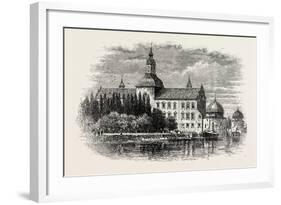 Vadstena Castle-null-Framed Giclee Print