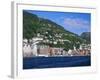 Vagen Harbour, Bergen, Norway-Gavin Hellier-Framed Photographic Print