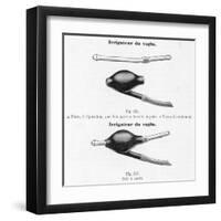 Vaginal Douche, 1902-null-Framed Art Print