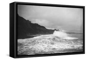 Vague-null-Framed Stretched Canvas