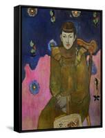 Vaiite (Jeanne) Goupil, Daughter of French Public Notary Auguste Goupil of Papeete, Tahiti-Paul Gauguin-Framed Stretched Canvas