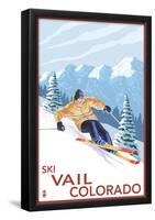 Vail, Co - Ski-null-Framed Poster