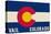 Vail, Colorado - Colorado State Flag-Lantern Press-Stretched Canvas