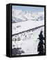 Vail Ski Resort and the Gore Mountains, Vail, Colorado, United States of America, North America-Kober Christian-Framed Stretched Canvas