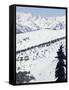 Vail Ski Resort and the Gore Mountains, Vail, Colorado, United States of America, North America-Kober Christian-Framed Stretched Canvas