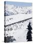 Vail Ski Resort and the Gore Mountains, Vail, Colorado, United States of America, North America-Kober Christian-Stretched Canvas
